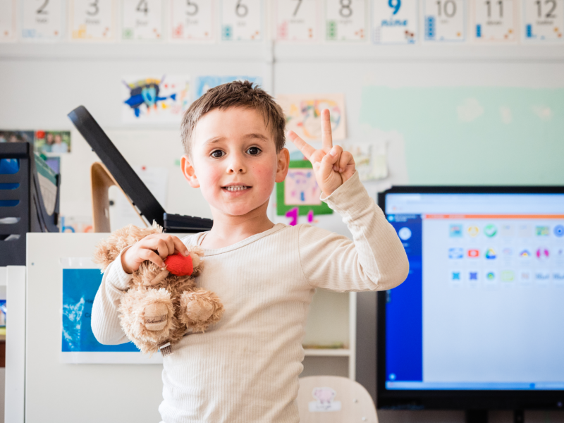 Spelenderwijs leren kleuters