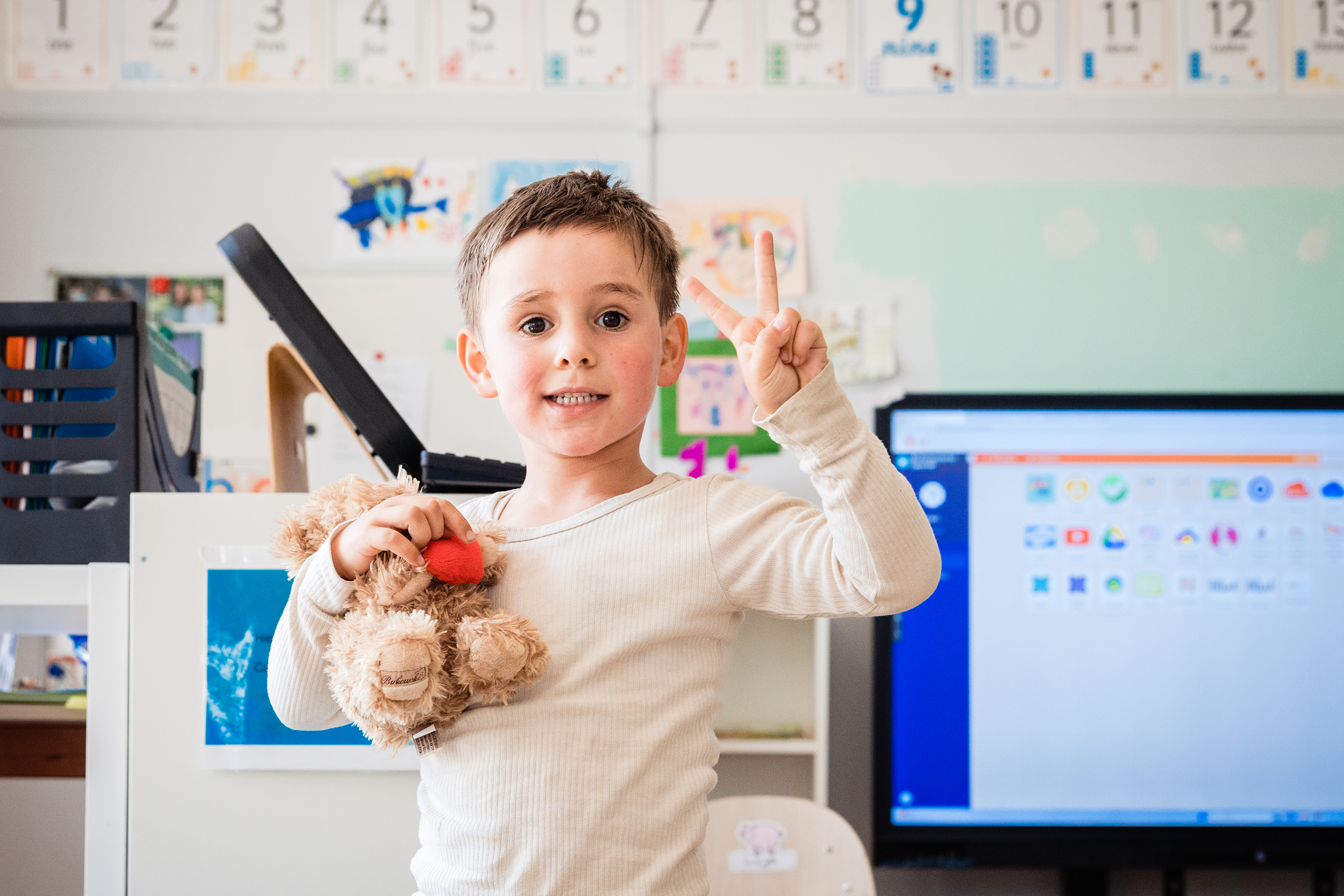 Spelenderwijs leren kleuters